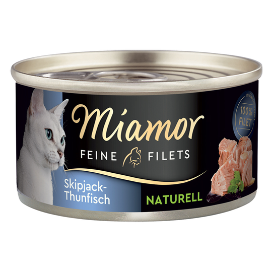 Miamor Fine Filets Naturelle, 6 x 80 g - boniitti-tonnikala
