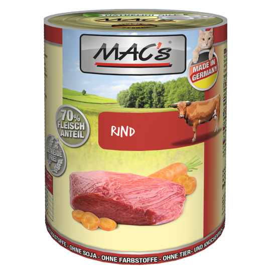 MAC´s Cat -säästöpakkaus 24 x 400 g - nauta