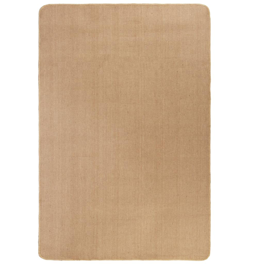 vidaXL Juuttimatto lateksitaustalla 70x130 cm luonnollinen