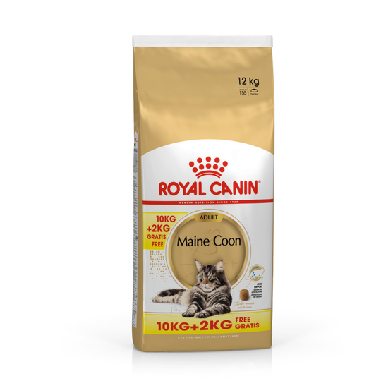 Royal Canin -bonuspakkaus: 10 kg + 2 kg kaupan päälle! - Maine Coon