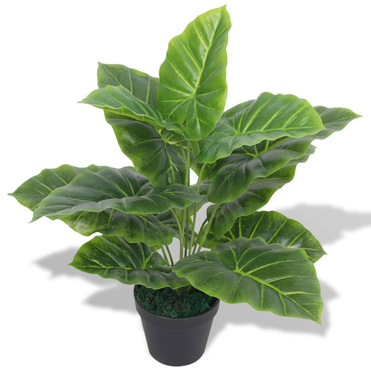 vidaXL Tekokasvi ruukulla taaro 45 cm vihreä