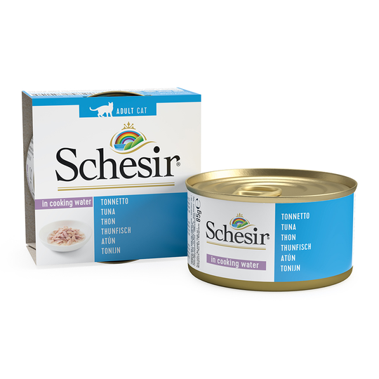 Schesir Natural with Rice 6 x 85 g - tonnikala