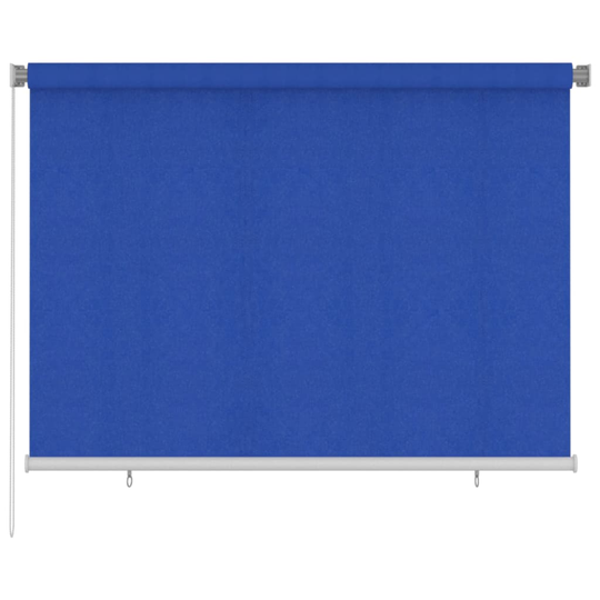 vidaXL Rullaverho ulkotiloihin 200x140 cm sininen HDPE