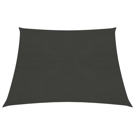 vidaXL Aurinkopurje 160 g/m² antrasiitti 3/4x3 m HDPE