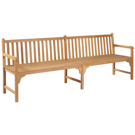 vidaXL Puutarhapenkki 228 cm täysi tiikki