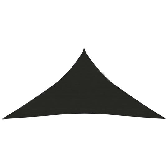 vidaXL Aurinkopurje 160 g/m² musta 3x3x3 m HDPE