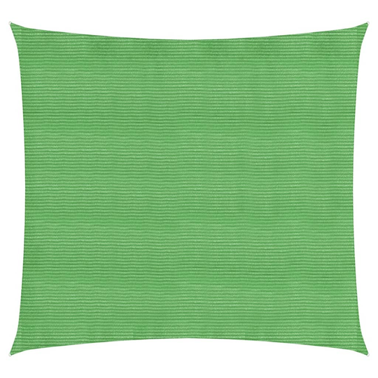 vidaXL Aurinkopurje 160 g/m² vaaleanvihreä 7x7 m HDPE