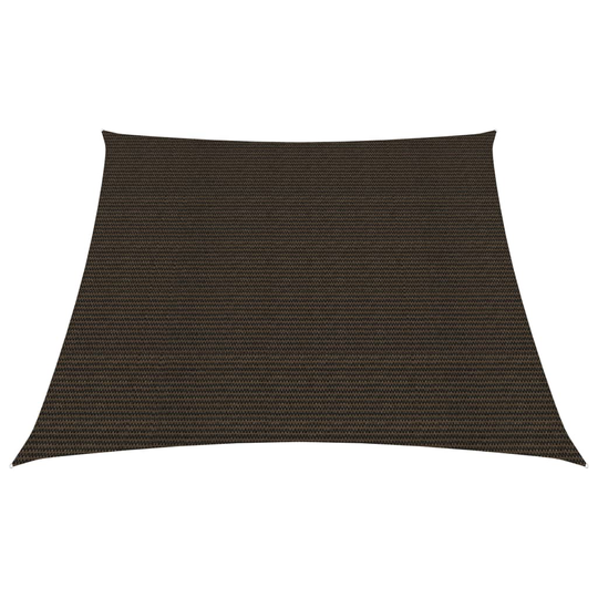 vidaXL Aurinkopurje 160 g/m² ruskea 4/5x3 m HDPE