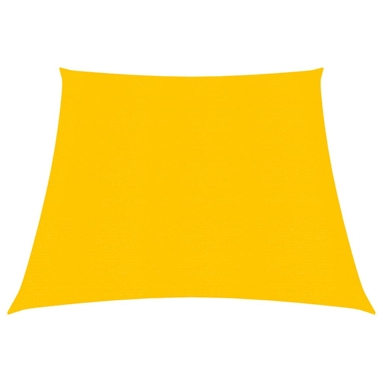 vidaXL Aurinkopurje 160 g/m² keltainen 3/4x2 m HDPE