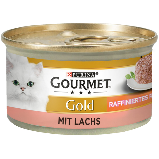 Gourmet Gold -lajitelma 48 x 85 g - Ragout -lajitelma (nauta, lohi, kana, tonnikala)
