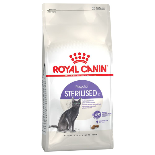 400 g / 2 kg Royal Canin -kissanruokaa erikoishintaan! - 400 g Sterilised 37