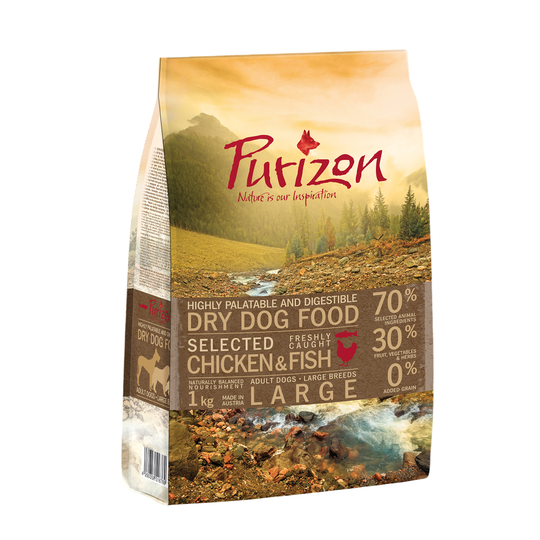 Purizon Large Adult Chicken & Fish - 1 kg