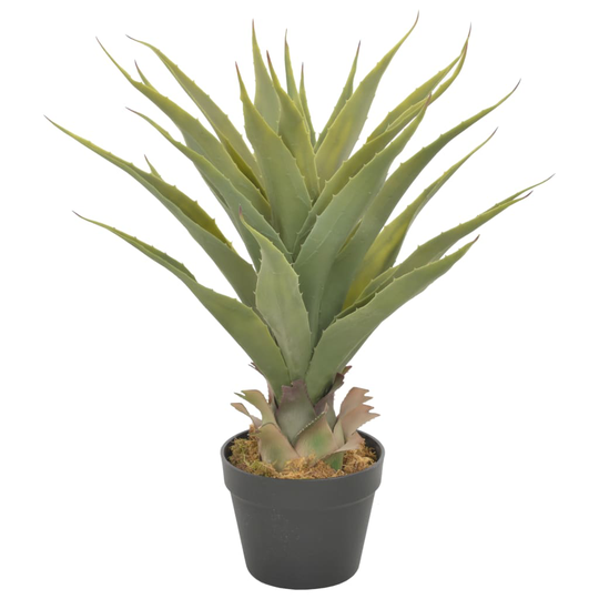 vidaXL Tekokasvi jukkapalmu ruukulla vihreä 60 cm