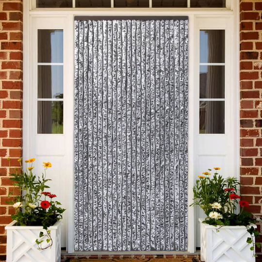 vidaXL Hyönteisverho ruskea ja beige 90x220 cm Chenille
